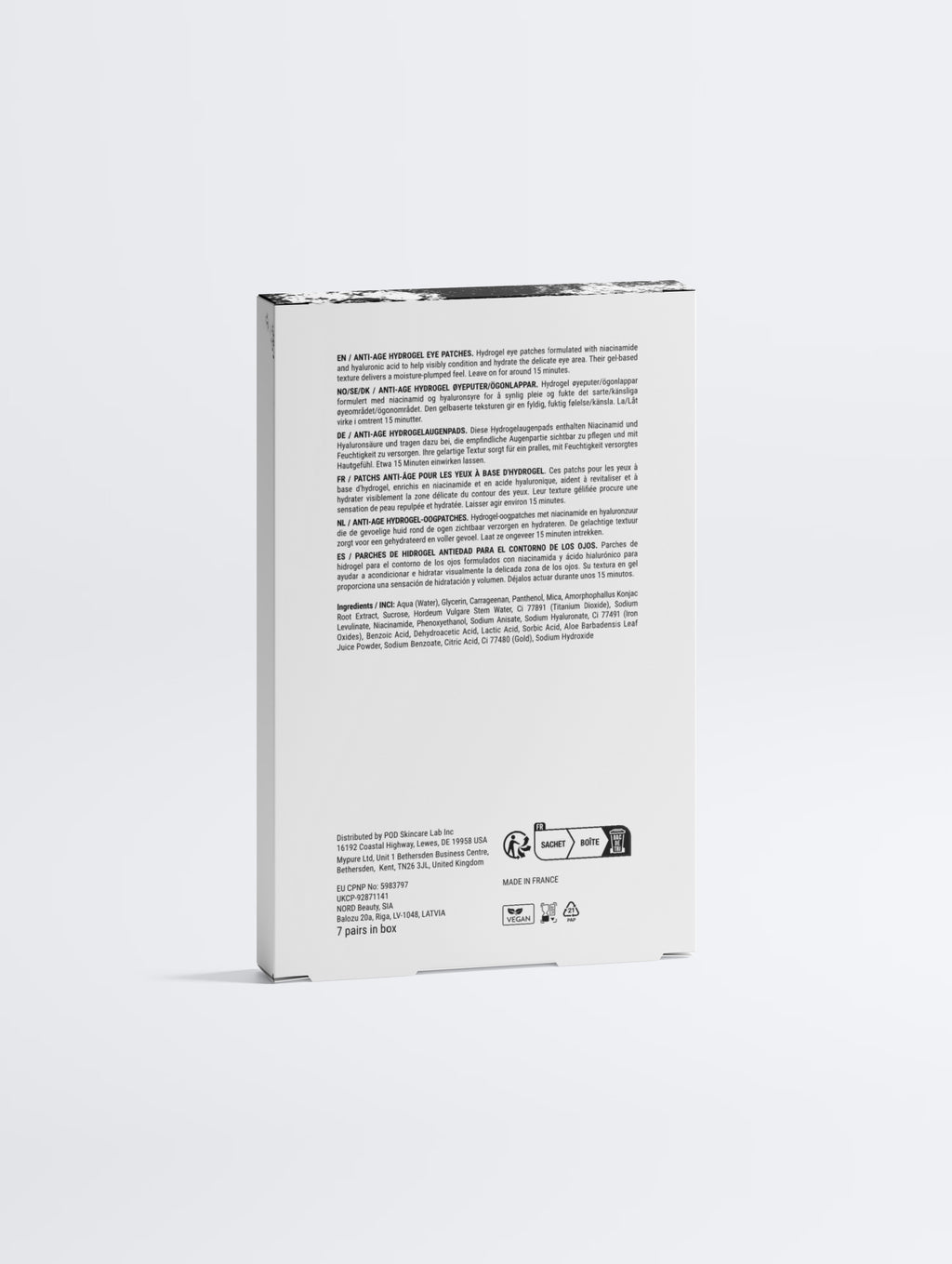 Anti-Age Hydrogel Eye Patches