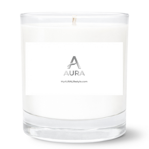 11oz Clear Tumbler Candle | 2.75"x2.25" White Label