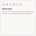 Stress pack